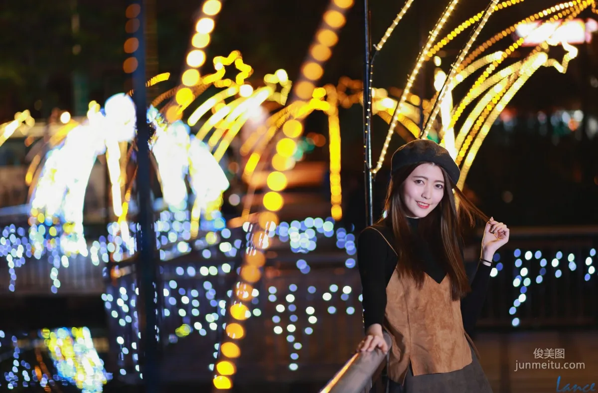 [台湾女神] Brindy薛薛《龍山寺+圣诞夜拍》 写真集31