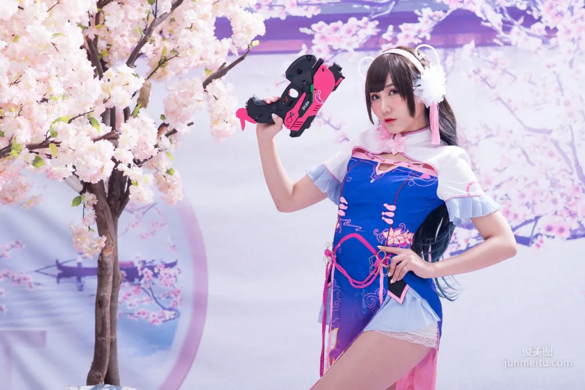 [台湾女神] 乔乔儿《琴棚电玩少女DVA》 写真集15