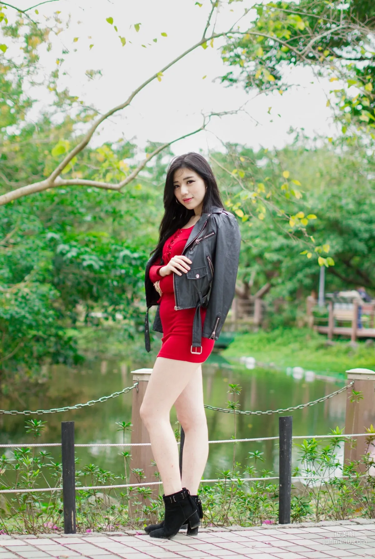 [台湾网红美女] 谢立琪 大安森林公園 写真集18