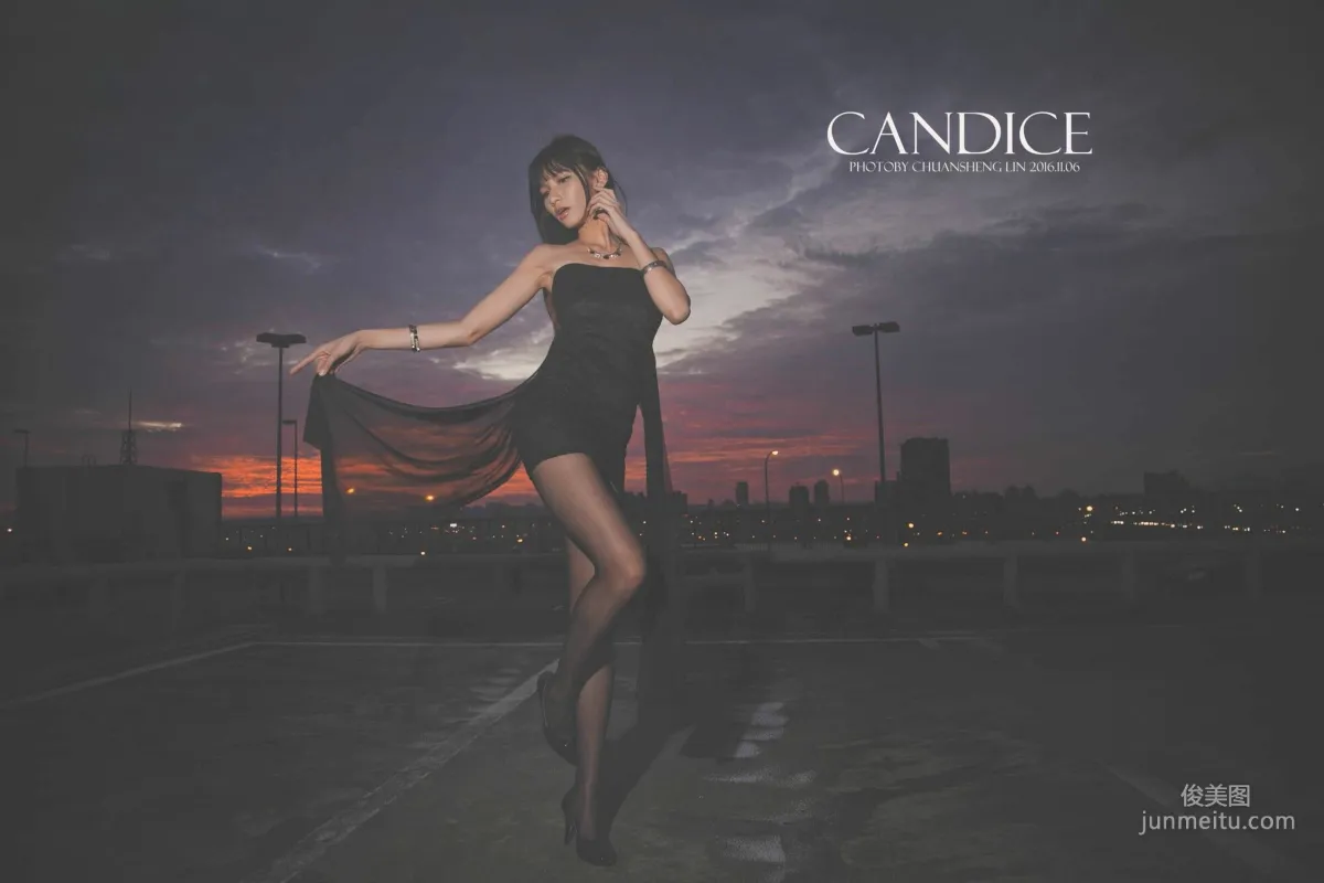 [台湾嫩模] 蔡译心Candice《车外拍》 写真集87