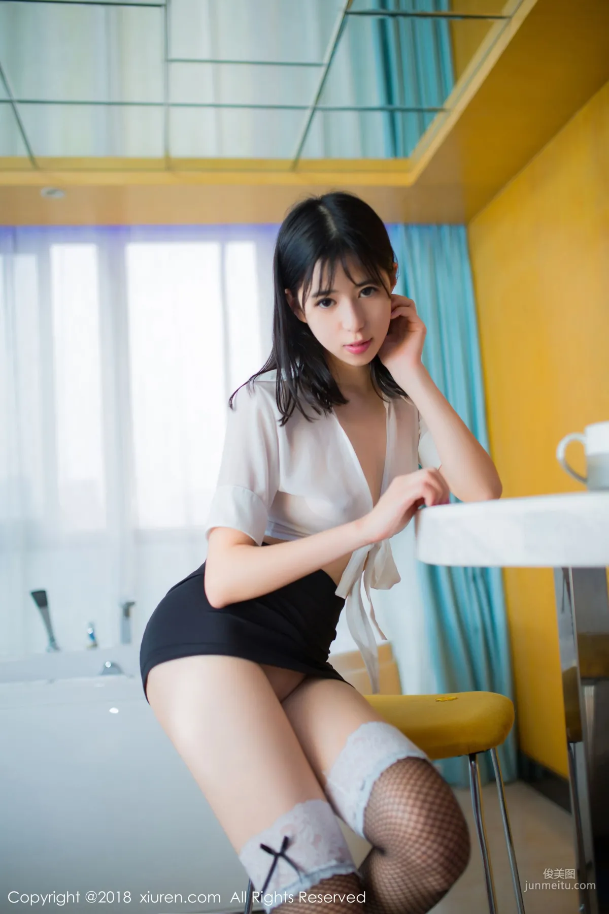 艾栗栗栗栗栗栗吖《女秘OL》 [秀人XIUREN] No.1014 写真集12