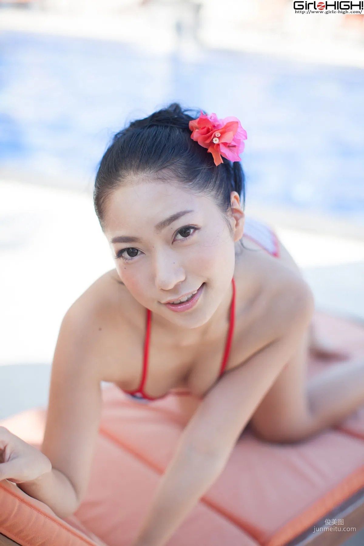 [Girlz-High] Ui Mita 三田羽衣 - 泳池比基尼 - buno_012_004 写真集7