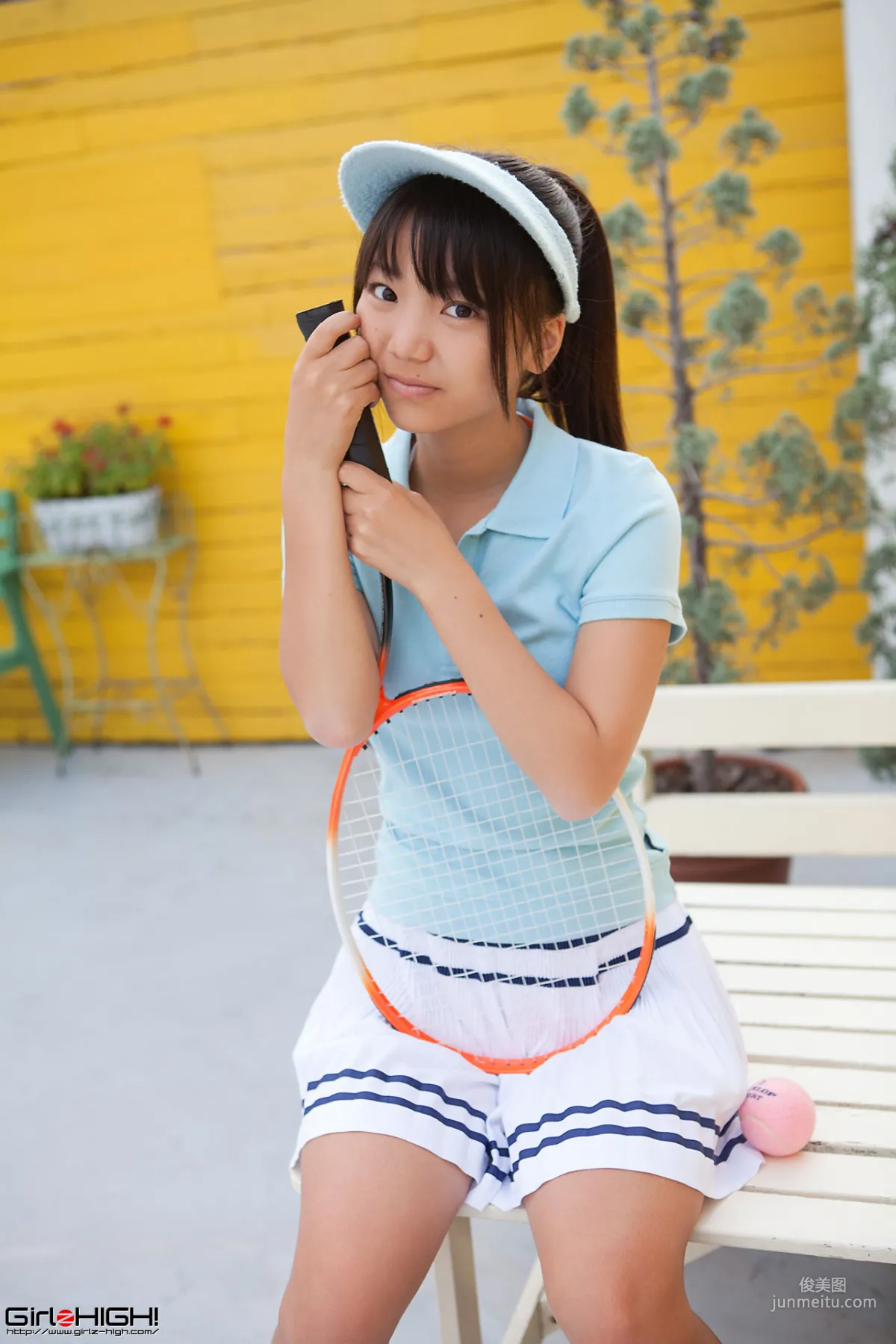 [Girlz-High] Fuuka Nishihama 西浜ふうか - 羽毛球少女 Special Gravure (STAGE1) 2.1 写真集5