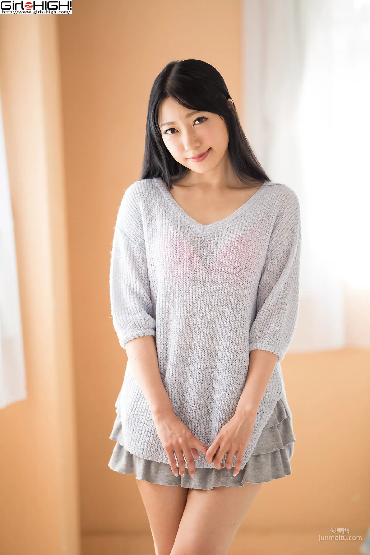 [Girlz-High] Ui Mita 三田羽衣 - 短裙的诱惑 - bune_001_001 写真集1