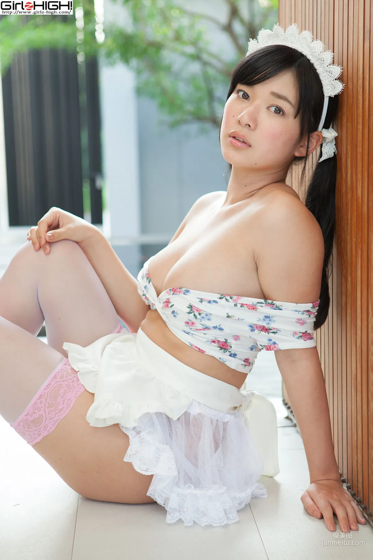 [Girlz-High] Tomoe Yamanaka 山中知恵 - 美少女女仆 - buno_003_002 写真集21