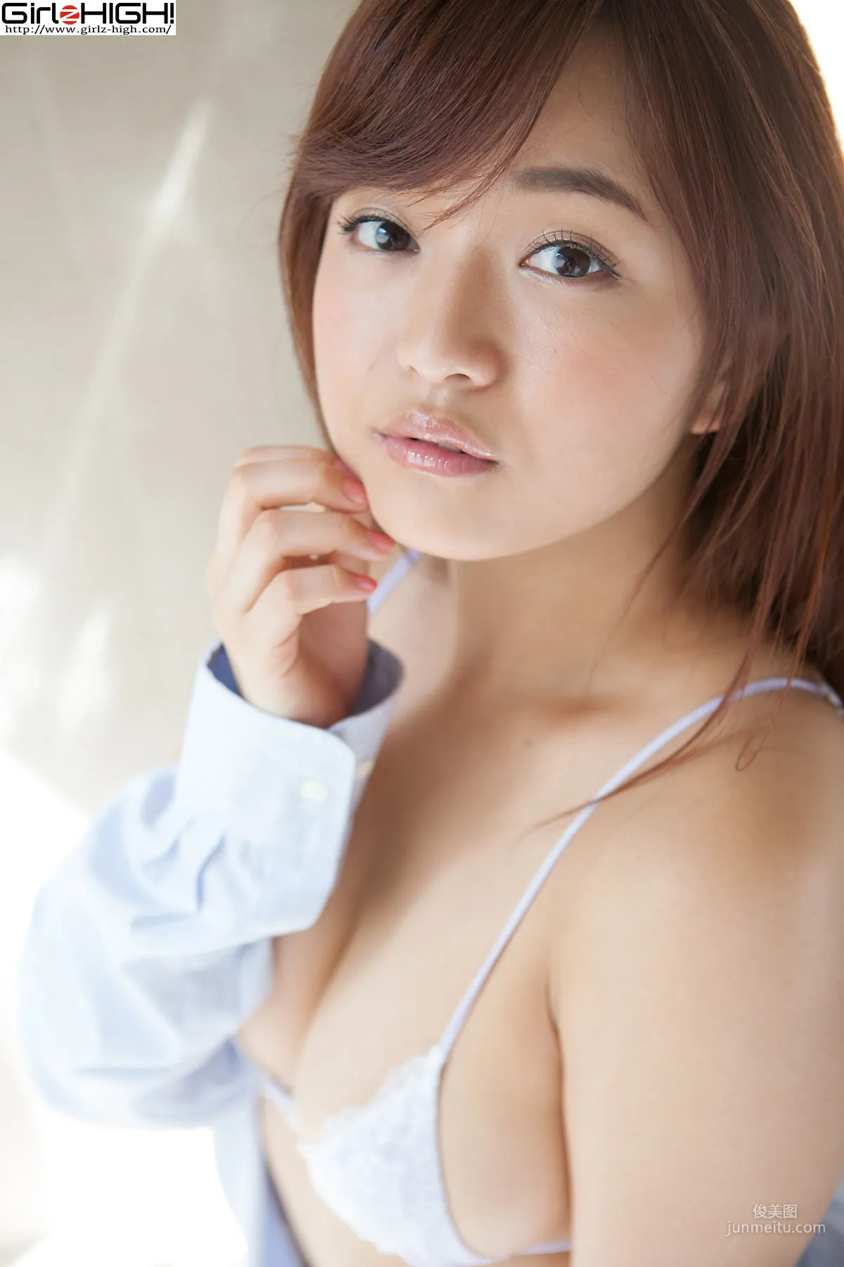 [Girlz-High] Mayumi Yamanaka 山中真由美 - 性感衬衫 - bmay_001_001 写真集18