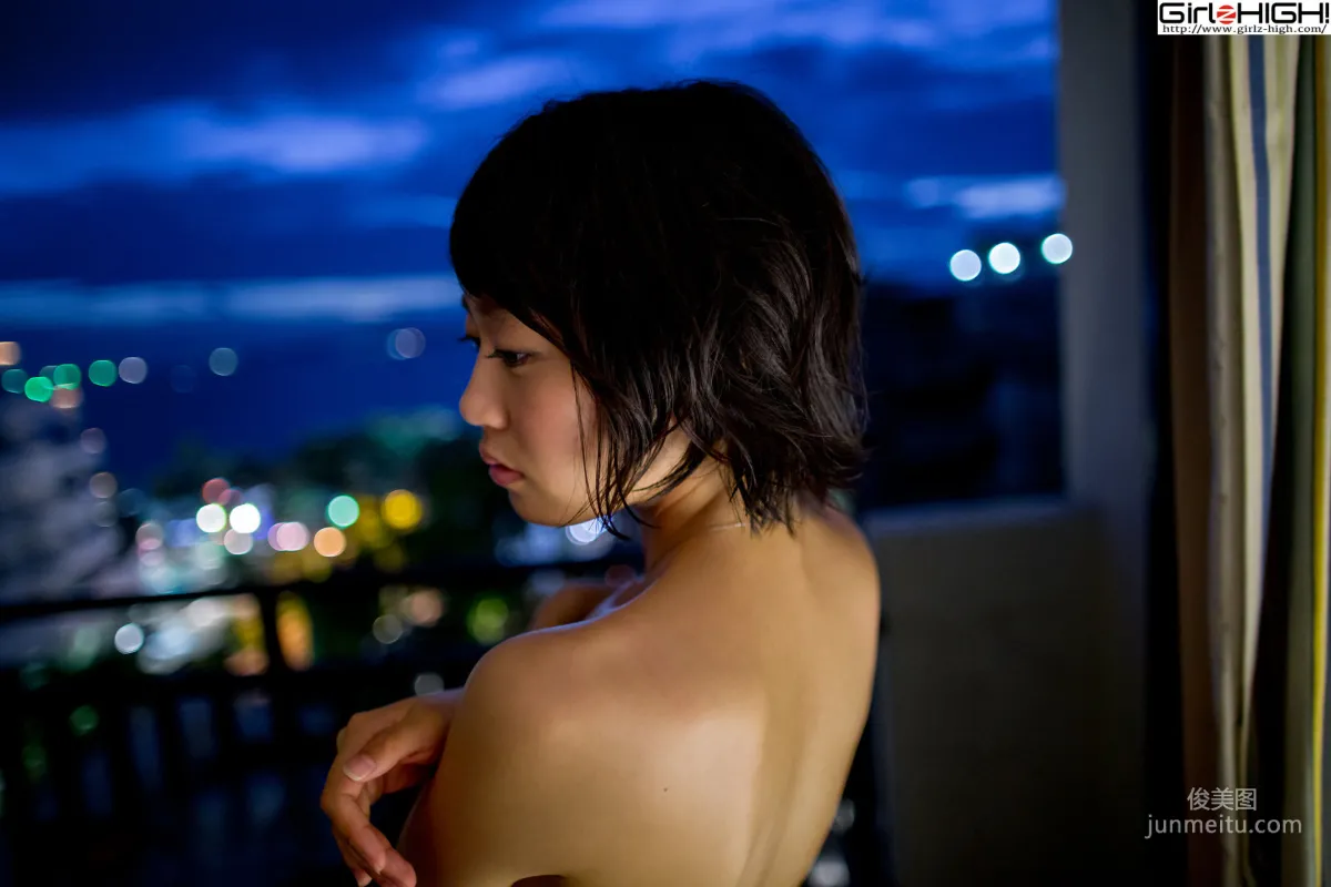 [Girlz-High] Koharu Nishino 西野小春 - 黑丝丁字裤诱惑 - bkoh_010_003 写真集39