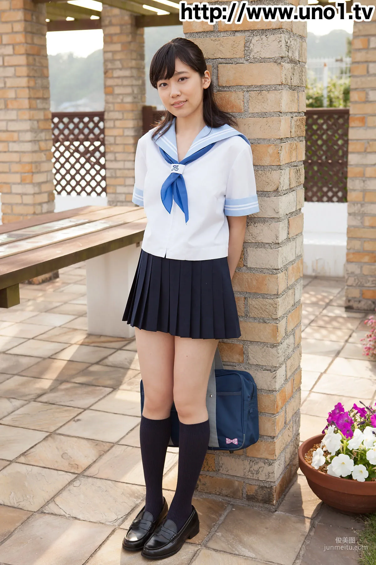 [Girlz-High] Koharu Nishino 西野小春 - 校服少女 - bgyu_003_003 写真集1