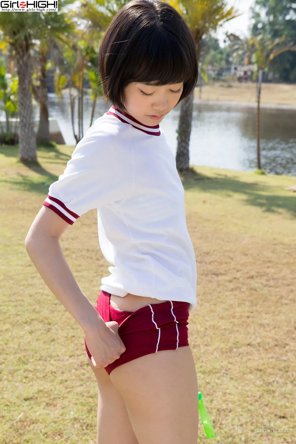 [Girlz-High] 西野小春 - 运动服少女 - bkoh_002_001 写真集32