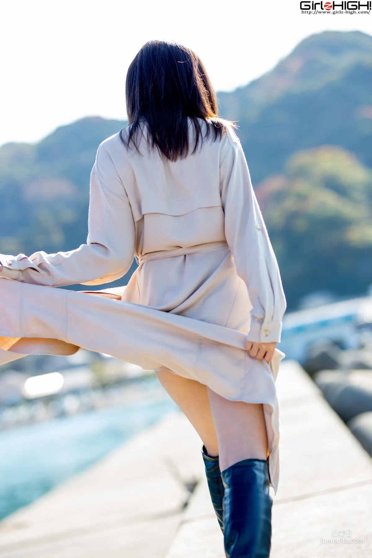 [Girlz-High] Mayumi Yamanaka 山中真由美 - 海边长靴系列 - bmay_011_001 写真集37