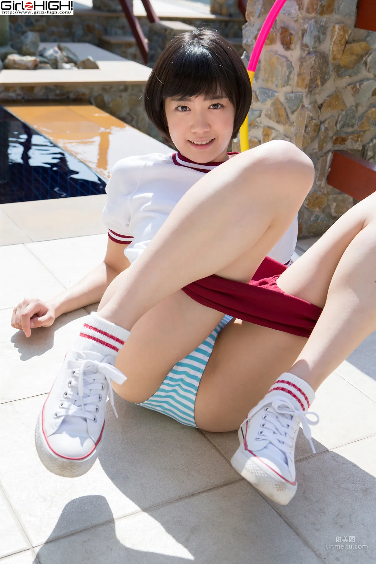 [Girlz-High] 西野小春 - 运动服少女 - bkoh_002_001 写真集47