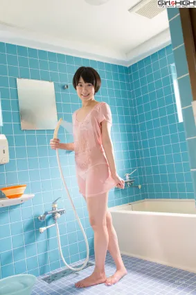 [Girlz-High] Koharu Nishino 西野小春 - 浴室湿身 - bkoh_004_001 写真集