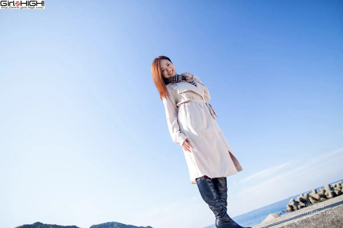 [Girlz-High] Mayumi Yamanaka 山中真由美 - 海边长靴系列 - bmay_011_001 写真集4