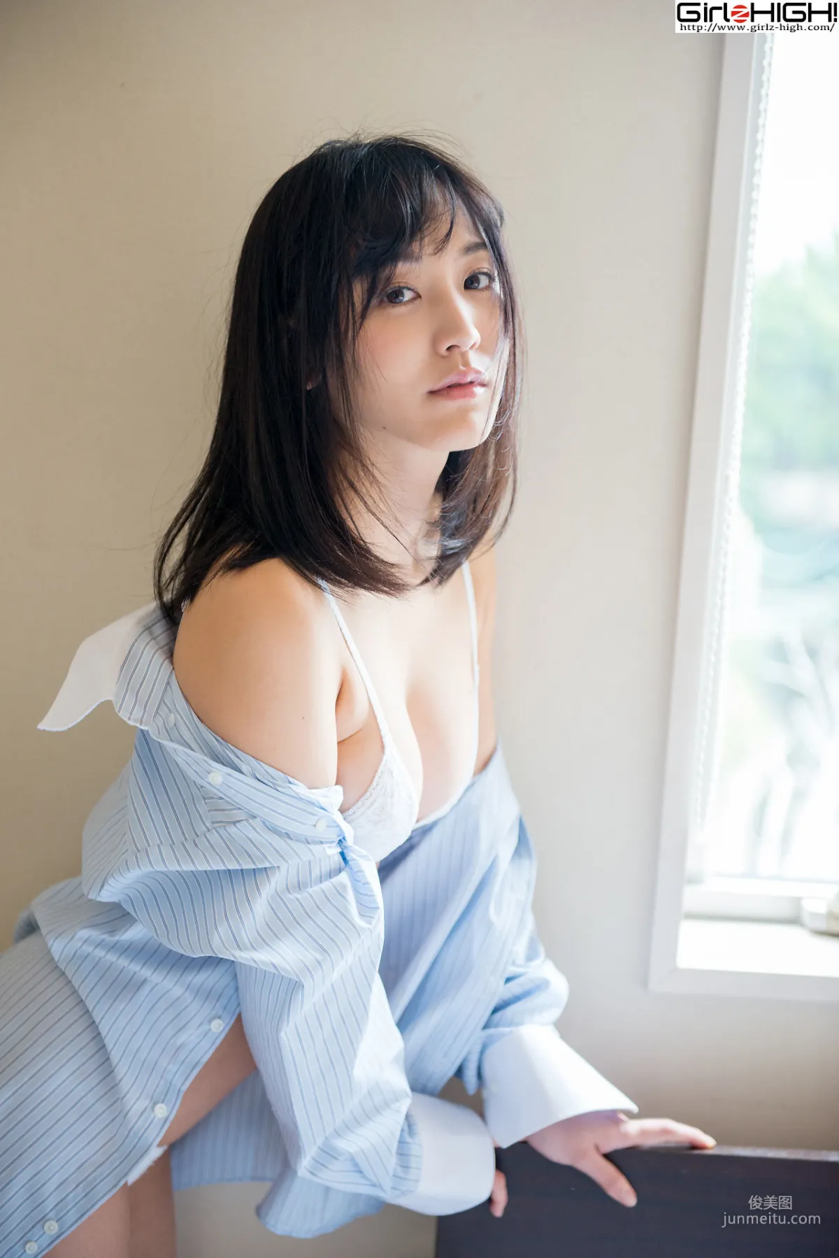 浜田由梨《イケナイことしようよ》ワイシャツビキニ [Girlz-High] 写真集23