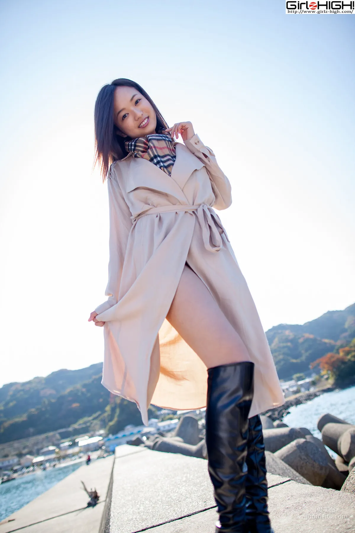[Girlz-High] Mayumi Yamanaka 山中真由美 - 海边长靴系列 - bmay_011_001 写真集5