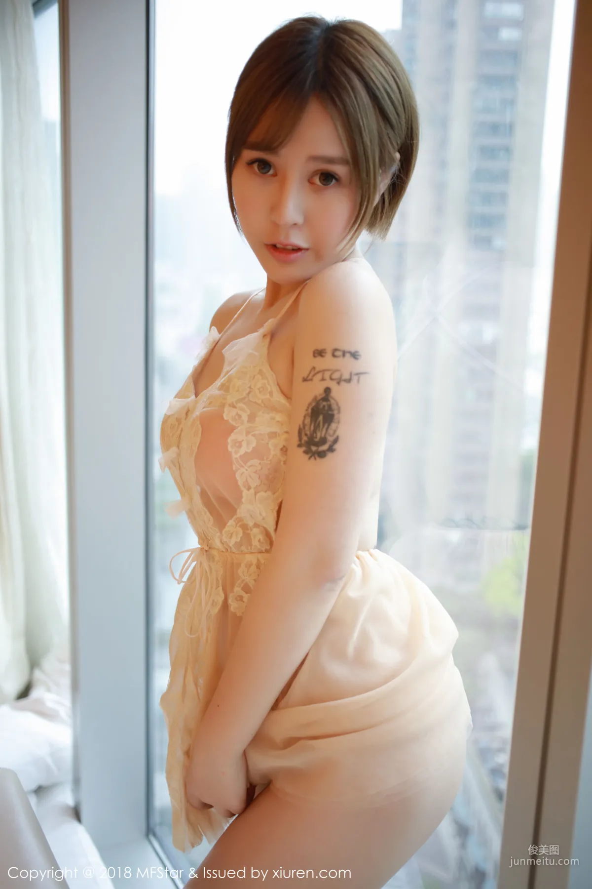 Evelyn艾莉《一如女神范的性感》 [模范学院MFStar] Vol.125 写真集24