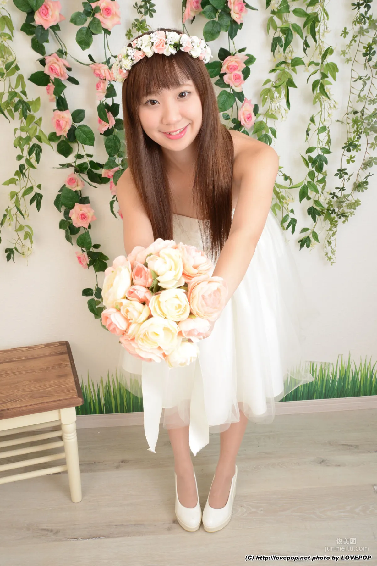 [LOVEPOP] 葉山夏恋 - 婚纱少女 Photoset 09 写真集15