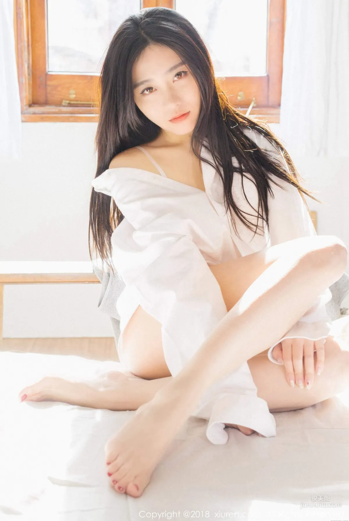 许诺Sabrina《早安女友系列》 [秀人XIUREN] No.1024 写真集22