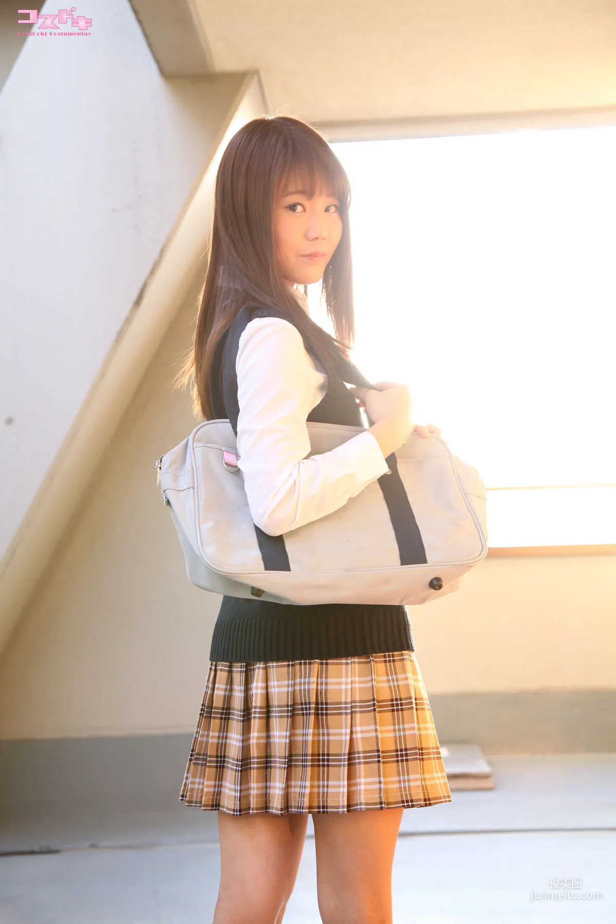 [Cosdoki] Hikari Kobayashi 小林ひかり kobayashihikari_pic_seifuku1 写真集6