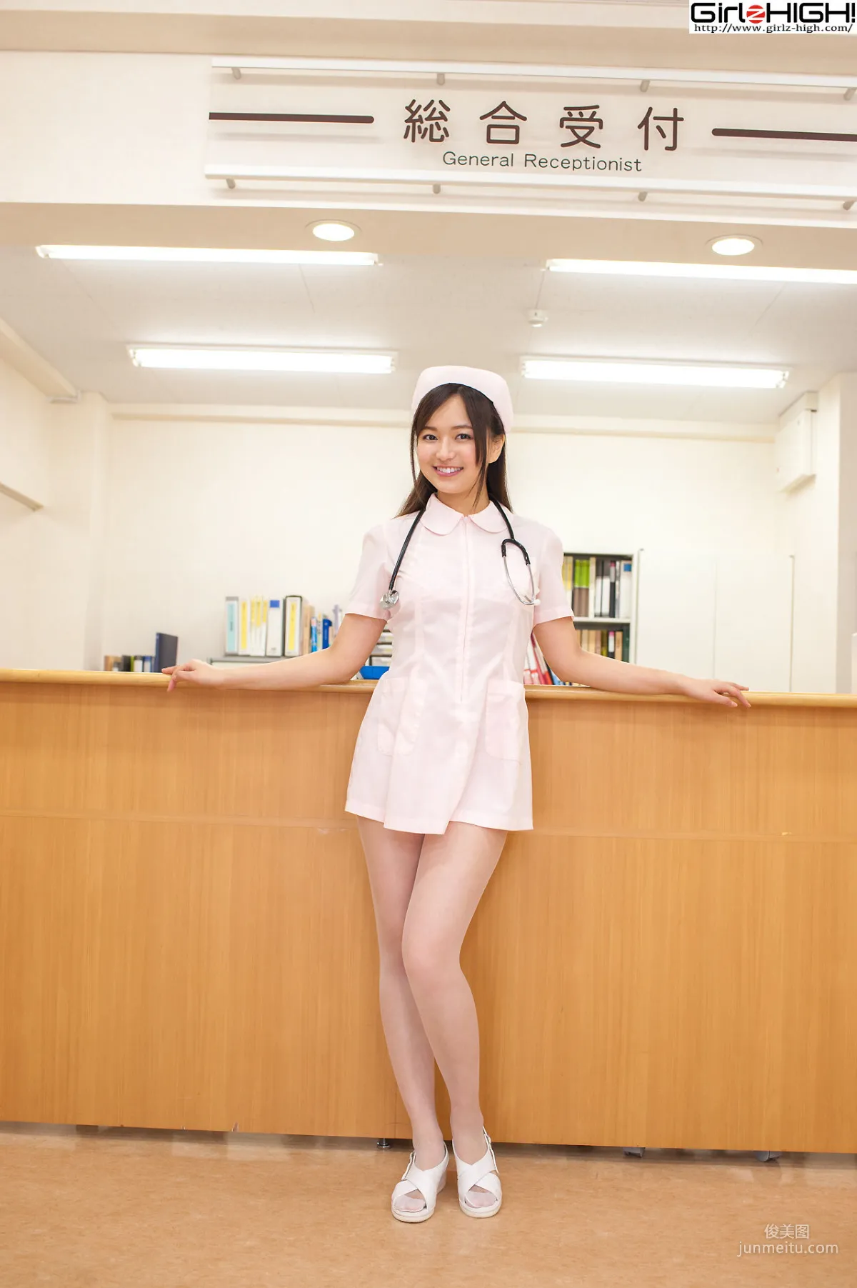 [Girlz-High] Mayumi Yamanaka 山中真由美 - 粉色护士 bmay_003_004 写真集1