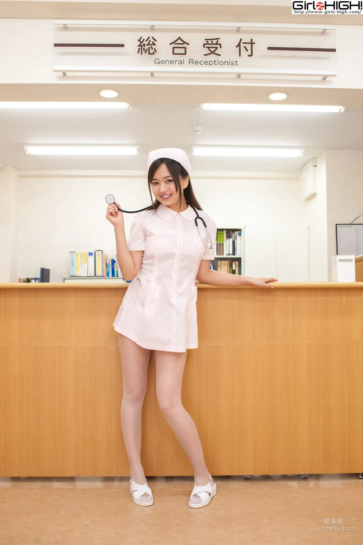 [Girlz-High] Mayumi Yamanaka 山中真由美 - 粉色护士 bmay_003_004 写真集2