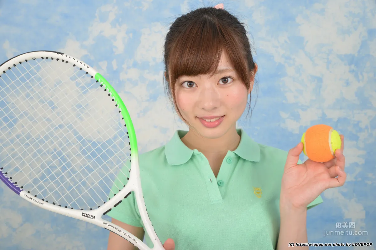 笹山りん《white cotton dazzling tennis edition - PPV》 [LOVEPOP] 写真集3