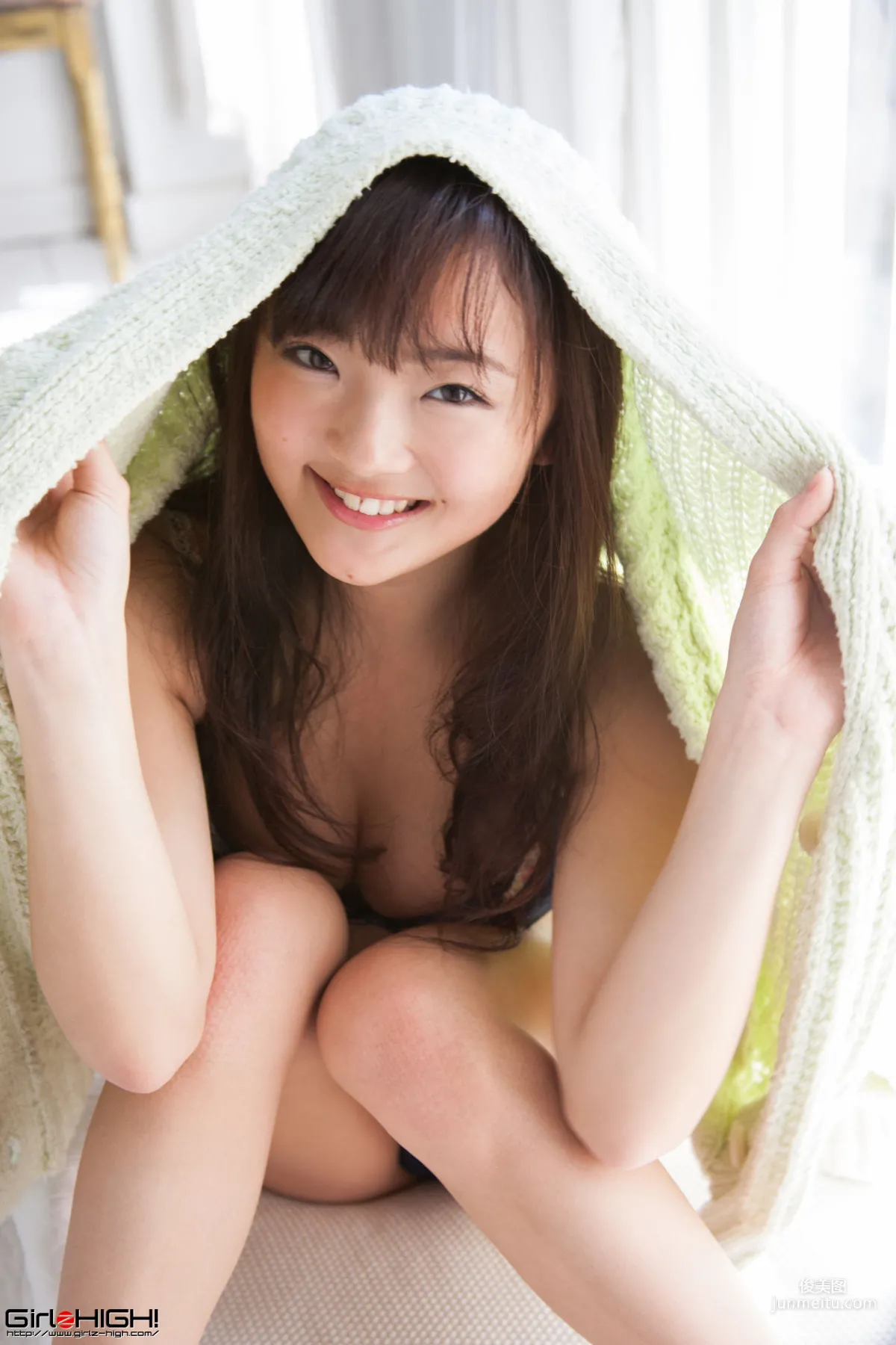 愛沢新菜 #g031 Gravure Gallery 4.4 [Girlz-High] 写真集16