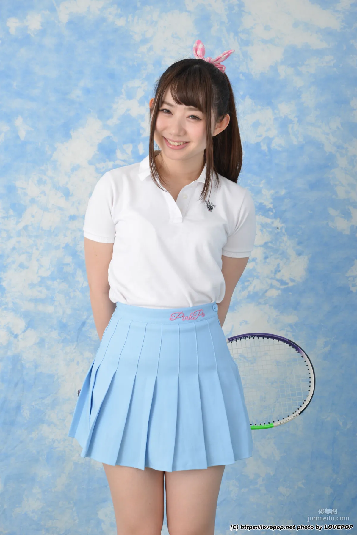 あゆな虹恋/鲇菜虹恋《tennis ball and racket ! - PPV》 [LOVEPOP] 写真集5
