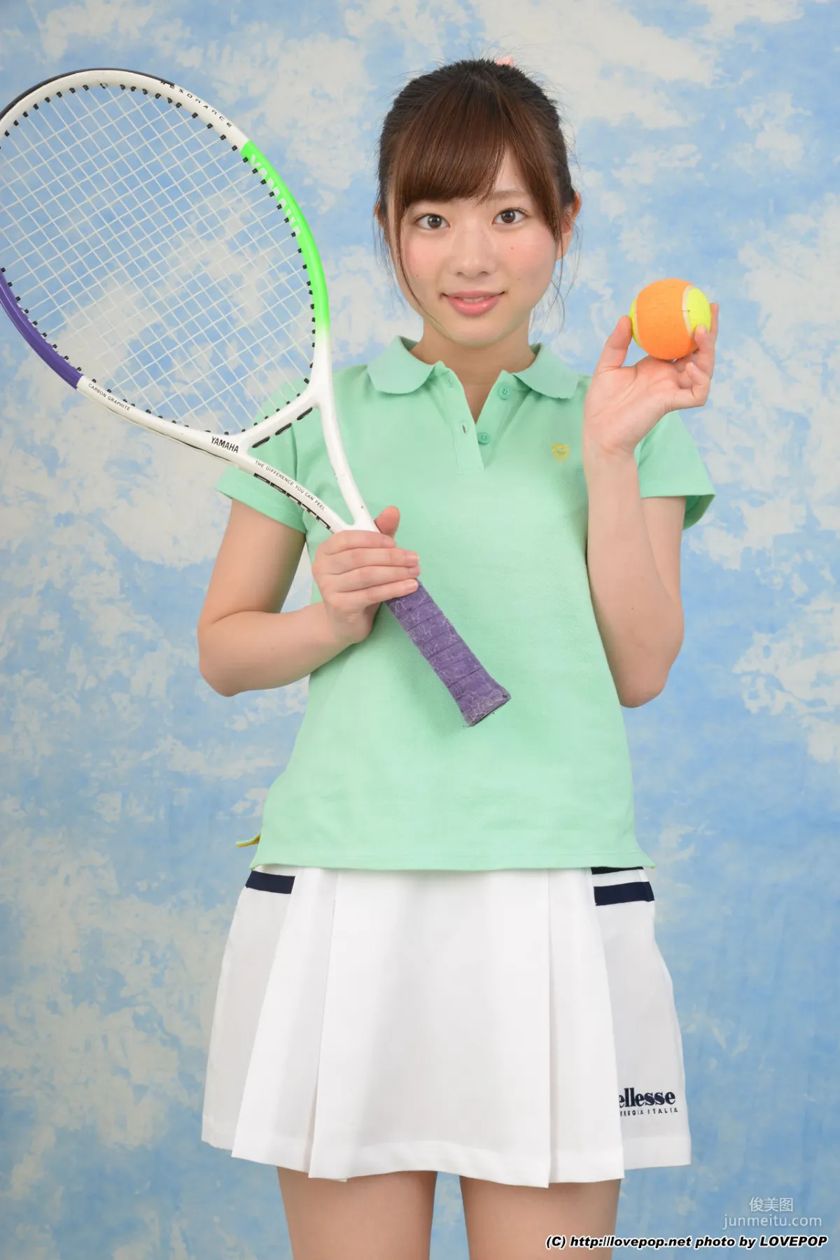 笹山りん《white cotton dazzling tennis edition - PPV》 [LOVEPOP] 写真集2