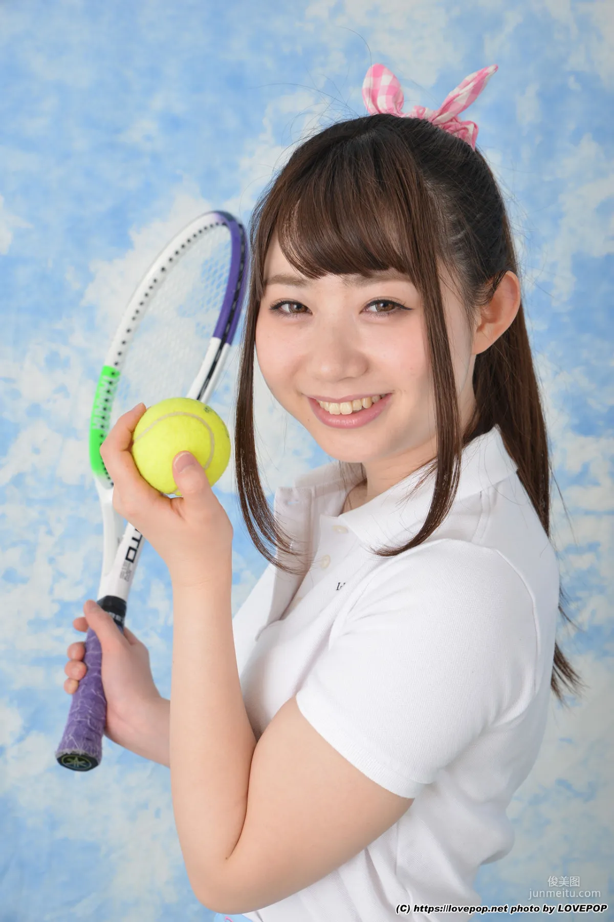 あゆな虹恋/鲇菜虹恋《tennis ball and racket ! - PPV》 [LOVEPOP] 写真集10