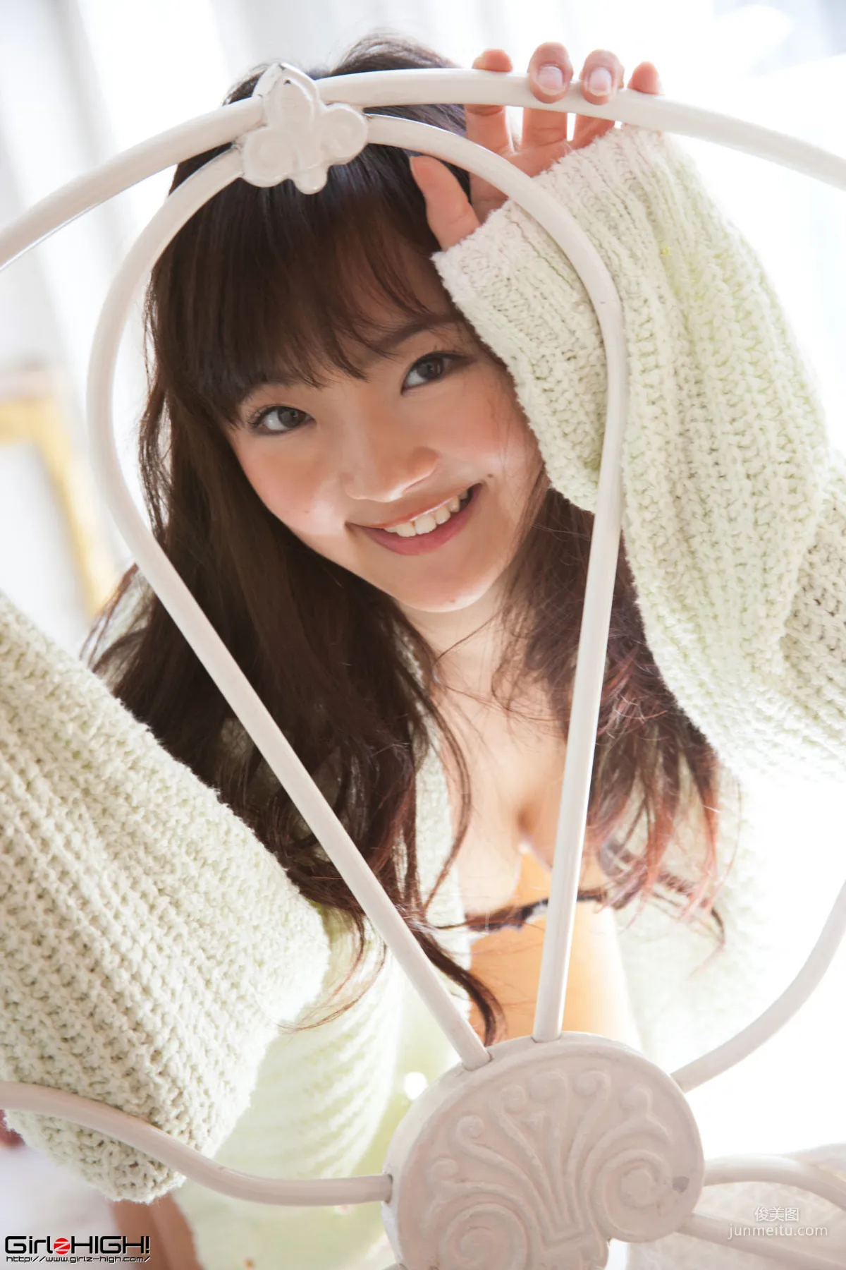 愛沢新菜 #g031 Gravure Gallery 4.4 [Girlz-High] 写真集10