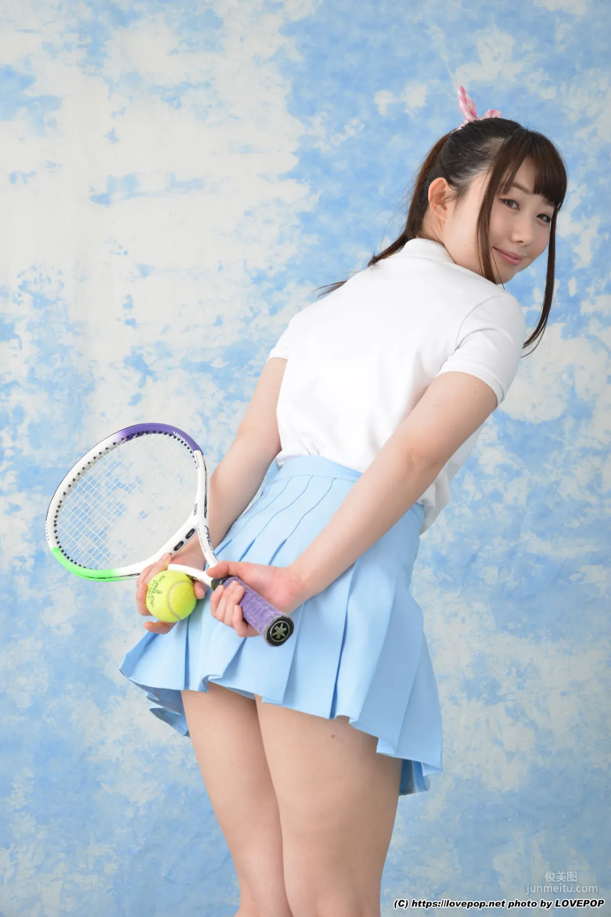 あゆな虹恋/鲇菜虹恋《tennis ball and racket ! - PPV》 [LOVEPOP] 写真集12