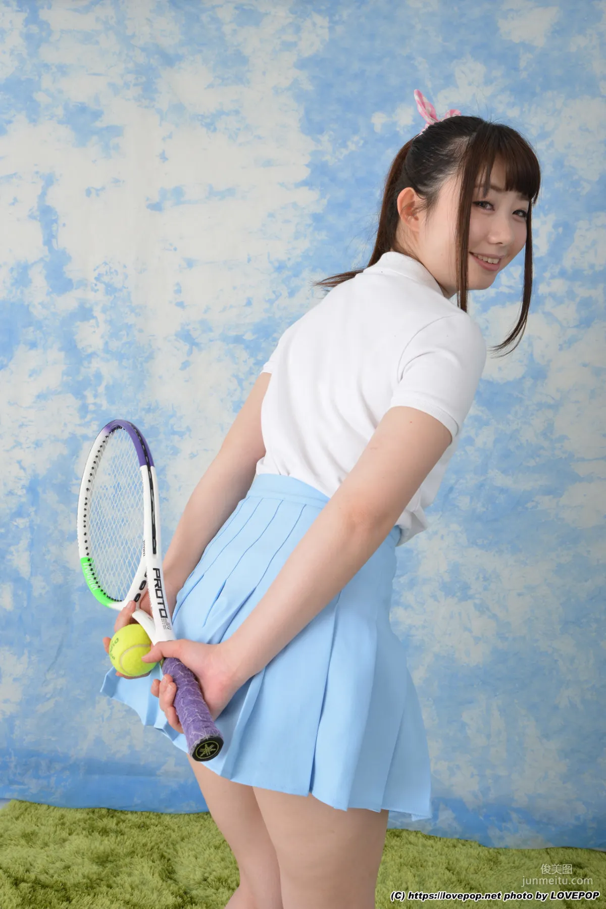 あゆな虹恋/鲇菜虹恋《tennis ball and racket ! - PPV》 [LOVEPOP] 写真集14