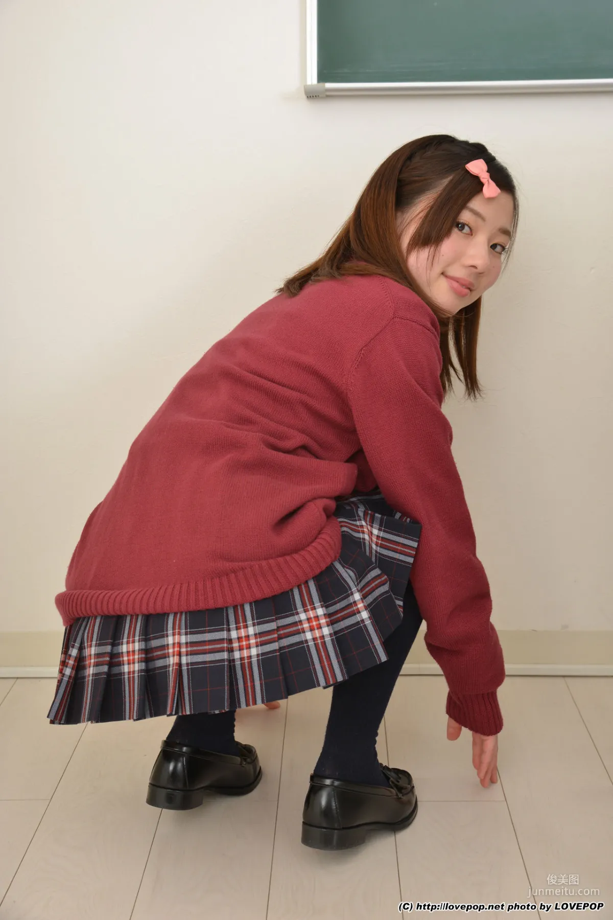 笹山りん《Cute school uniform - PPV》 [LOVEPOP] 写真集9