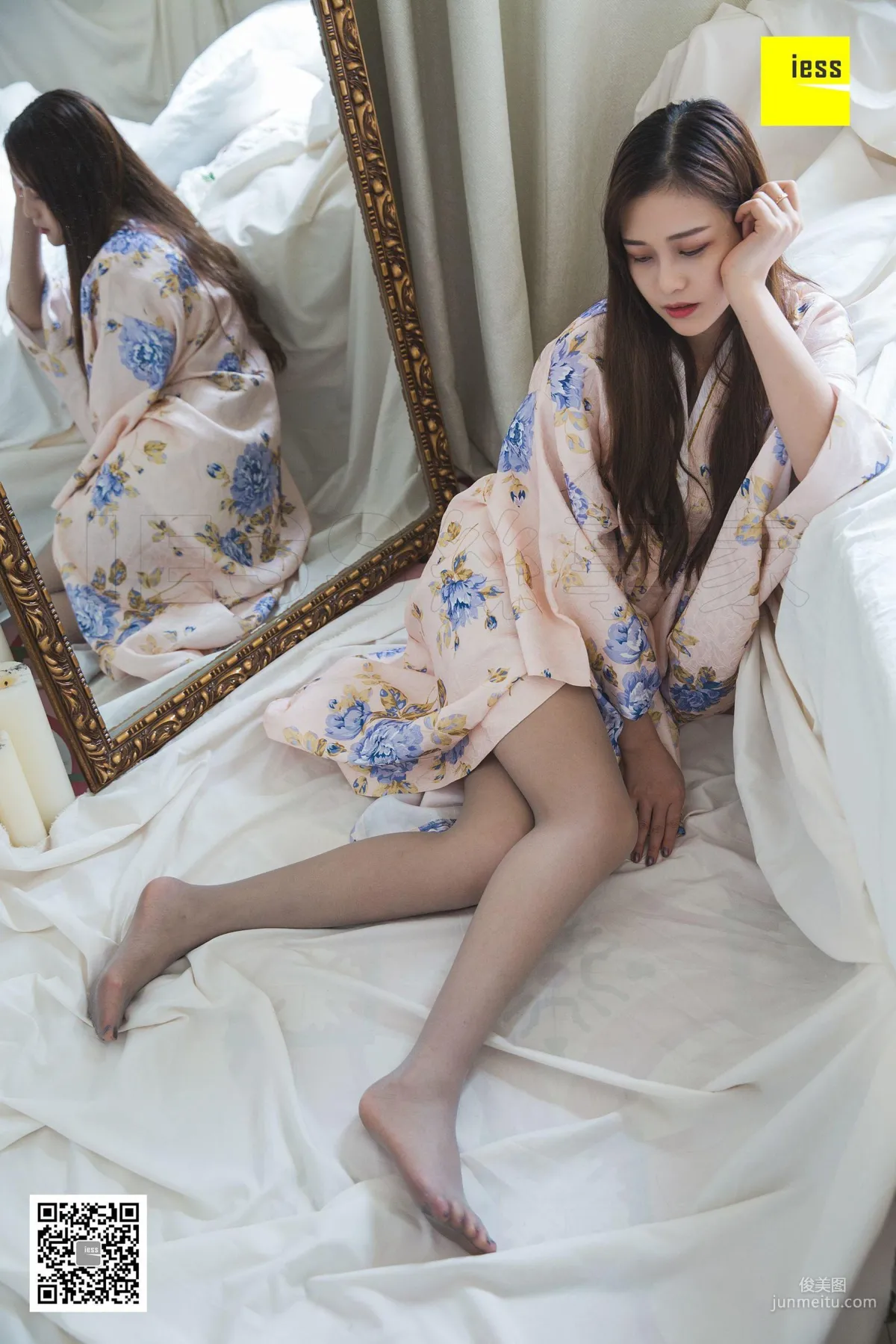 模特九妹《九妹和服灰丝》 [异思趣向IESS] 写真集26