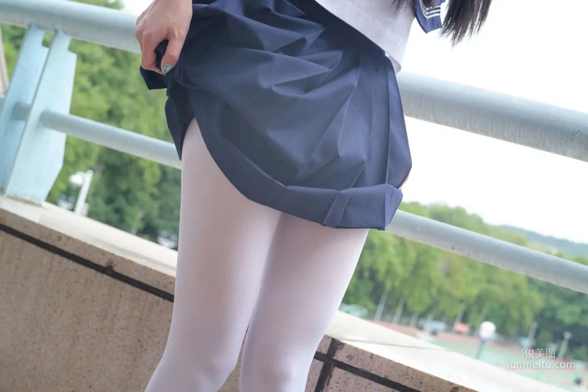 《高中女生JK白丝外拍》 [森萝财团] BETA-004 写真集67