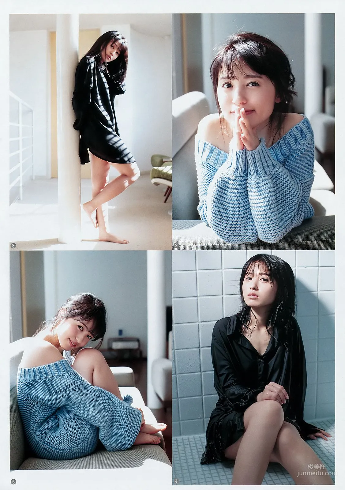 逢田梨香子 富永美杜 [Weekly Young Jump] 2018年No.17 写真杂志3
