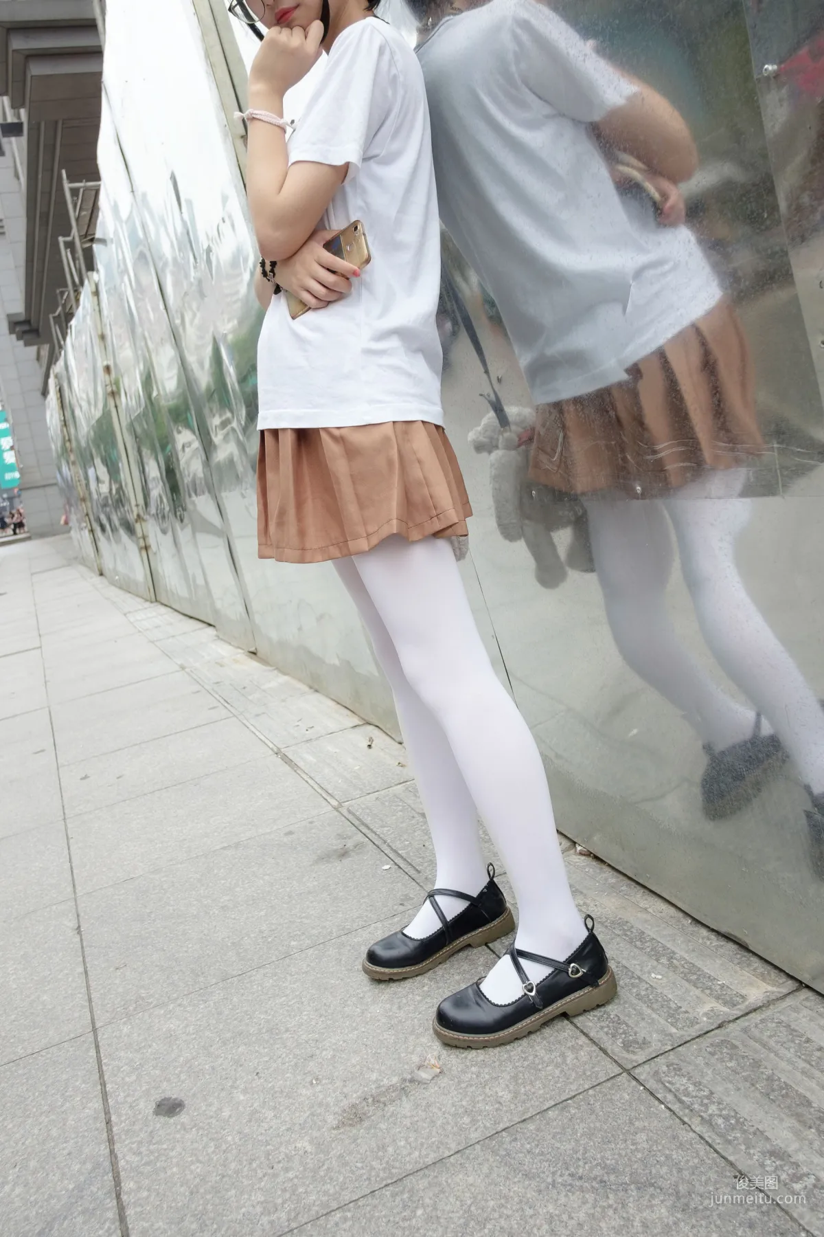 《高中女生JK白丝外拍》 [森萝财团] BETA-004 写真集5