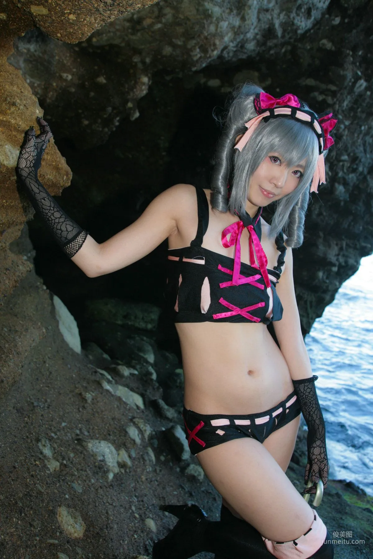 Ayane(あやね) 《Idolmaster》Kanzaki Ranko(神崎蘭子) [Wolf Fang!!] 写真集46