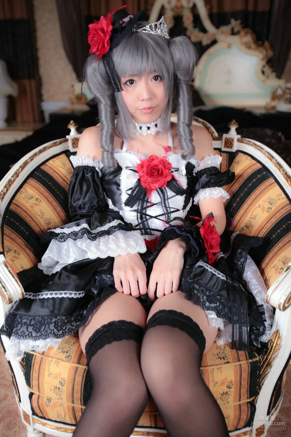 Ayane(あやね) 《Idolmaster》Kanzaki Ranko(神崎蘭子) [Wolf Fang!!] 写真集10