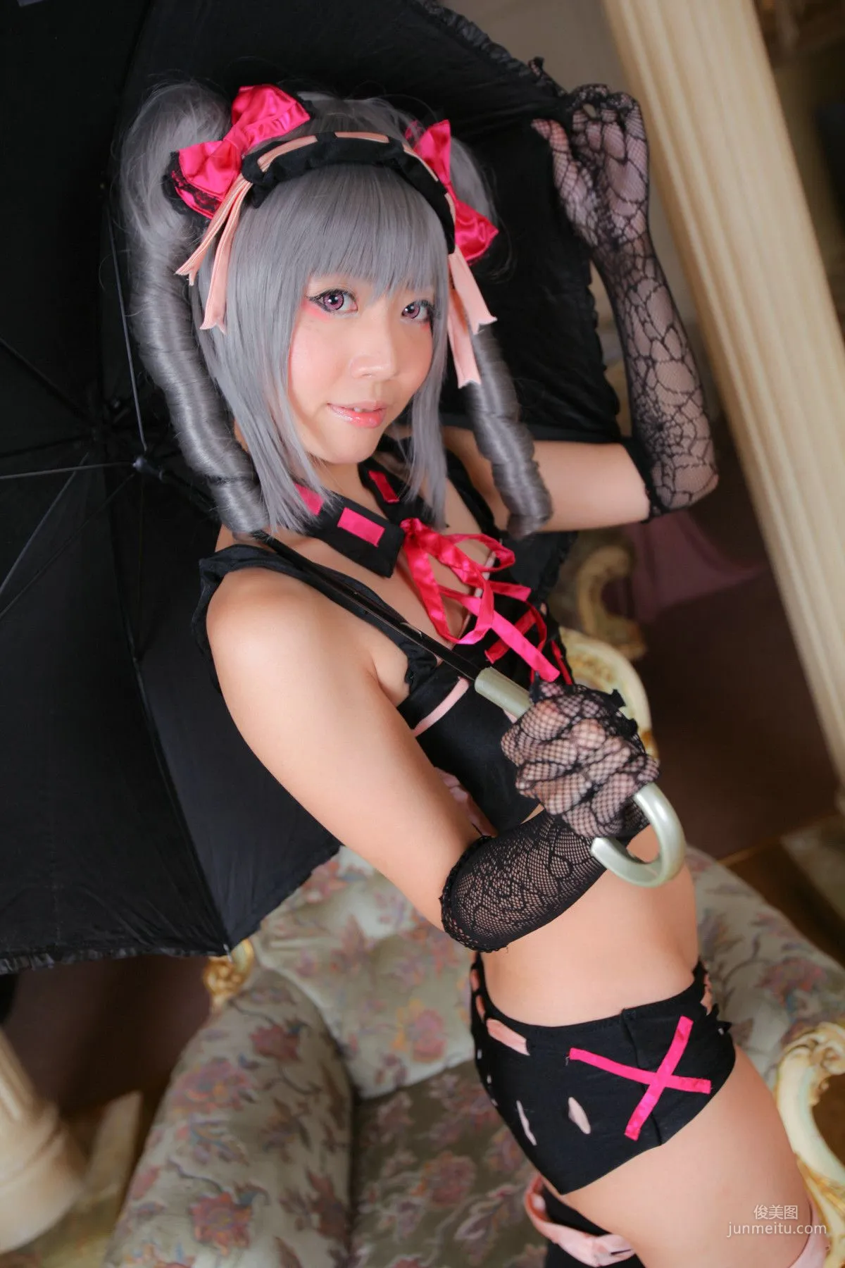 Ayane(あやね) 《Idolmaster》Kanzaki Ranko(神崎蘭子) [Wolf Fang!!] 写真集64