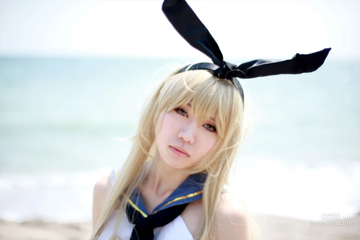 Hozaki(穂咲)《艦隊これくしょん》Shimakaze(島風)  [ORANGE MANIAC] 写真集20