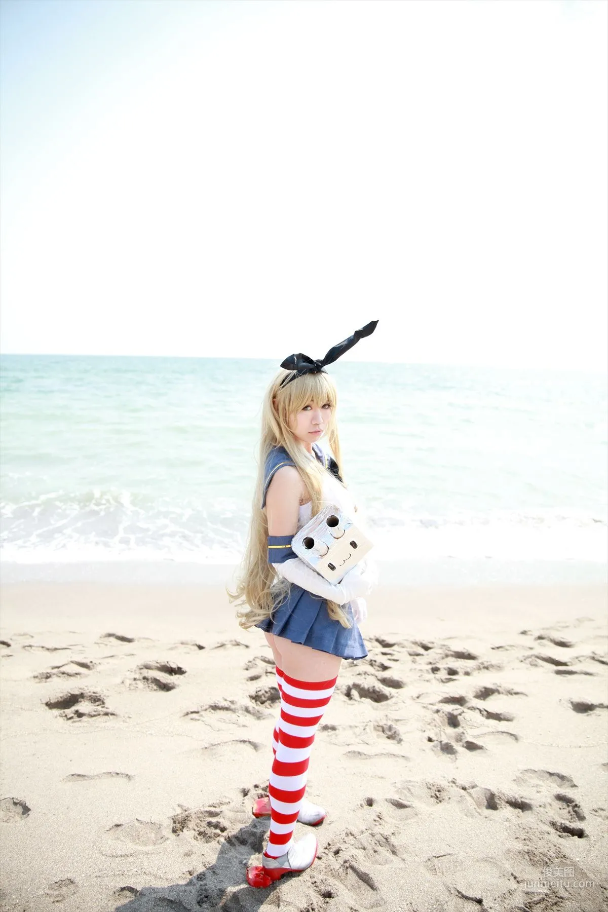 Hozaki(穂咲)《艦隊これくしょん》Shimakaze(島風)  [ORANGE MANIAC] 写真集25