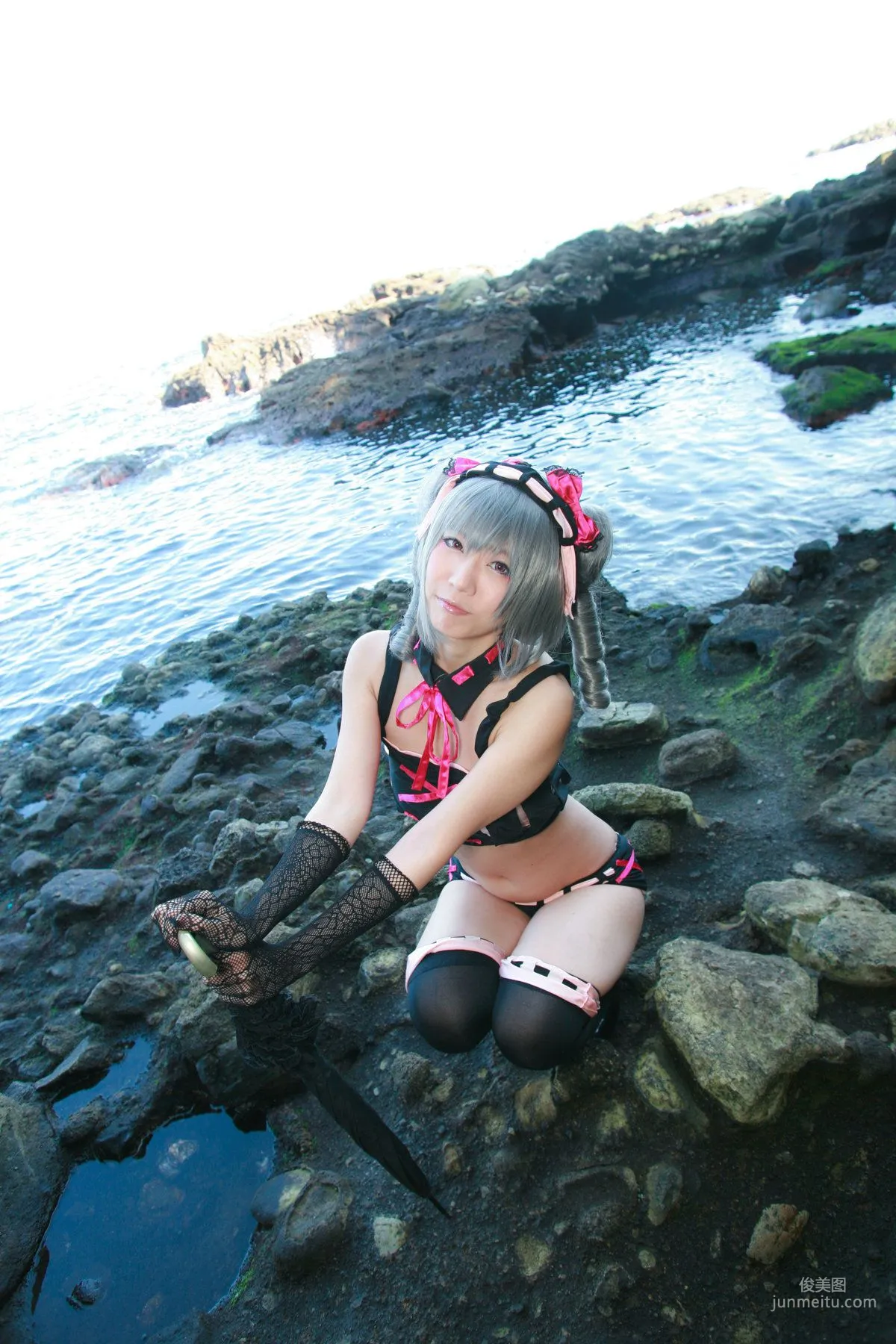 Ayane(あやね) 《Idolmaster》Kanzaki Ranko(神崎蘭子) [Wolf Fang!!] 写真集26