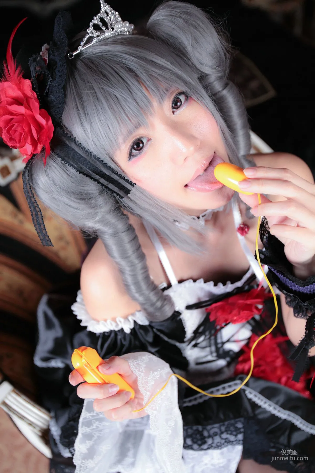 Ayane(あやね) 《Idolmaster》Kanzaki Ranko(神崎蘭子) [Wolf Fang!!] 写真集16