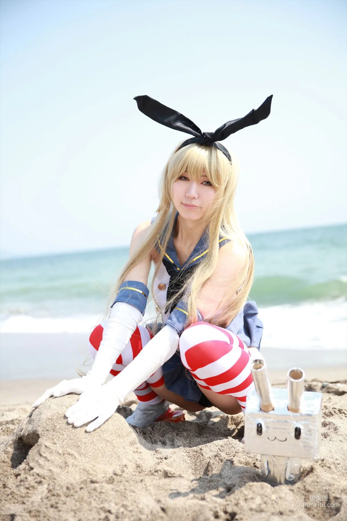 Hozaki(穂咲)《艦隊これくしょん》Shimakaze(島風)  [ORANGE MANIAC] 写真集34