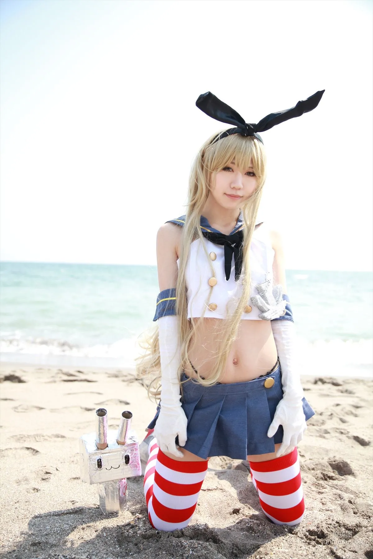 Hozaki(穂咲)《艦隊これくしょん》Shimakaze(島風)  [ORANGE MANIAC] 写真集32