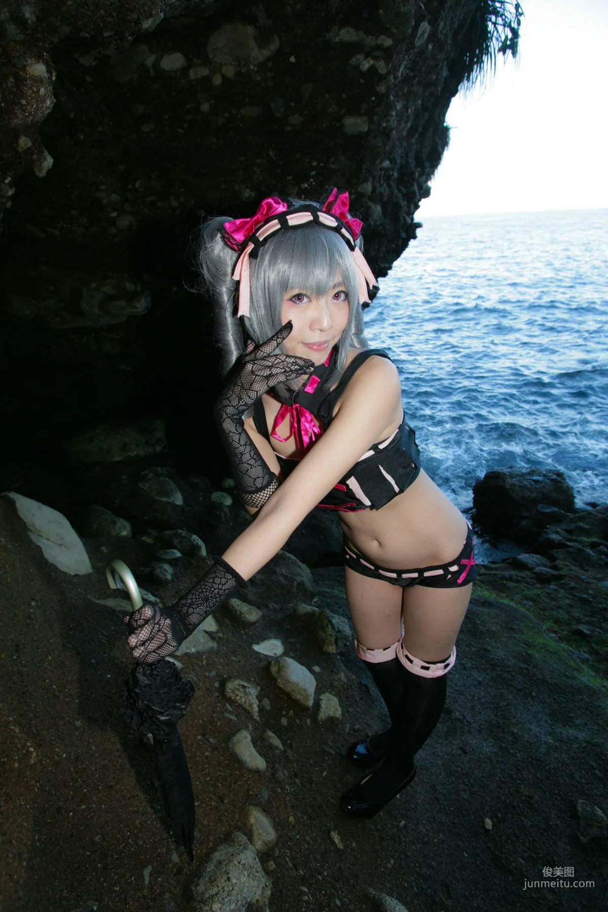 Ayane(あやね) 《Idolmaster》Kanzaki Ranko(神崎蘭子) [Wolf Fang!!] 写真集49