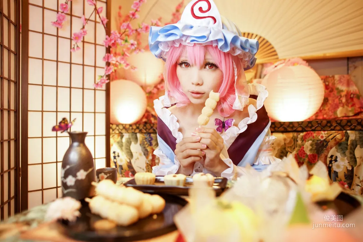 Ely 《東方Project》Saigyouji Yuyuko(西行寺幽々子) 写真集45