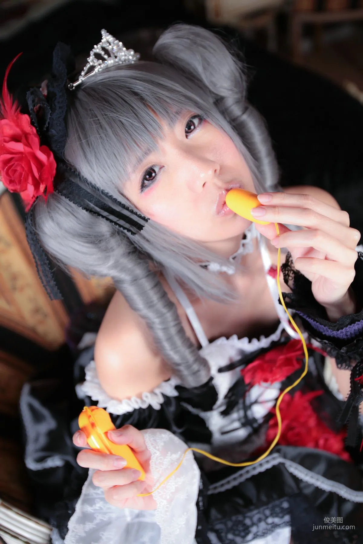 Ayane(あやね) 《Idolmaster》Kanzaki Ranko(神崎蘭子) [Wolf Fang!!] 写真集17